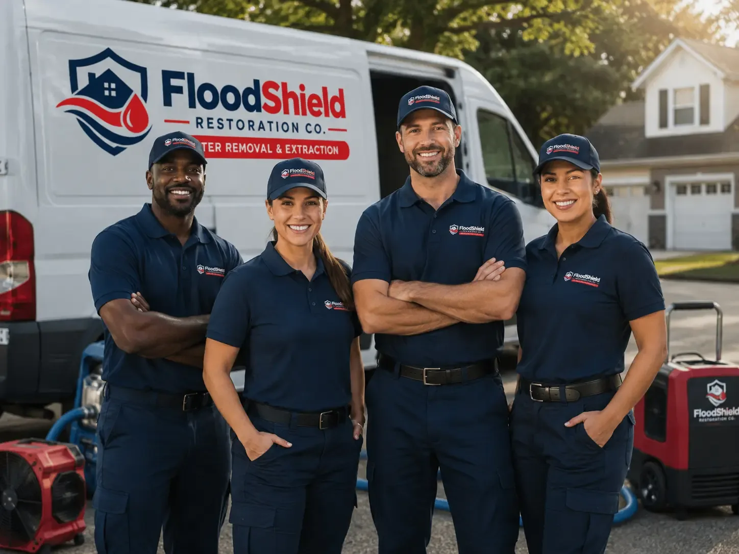 Flood Damage Restoration company in New Athens, IL
